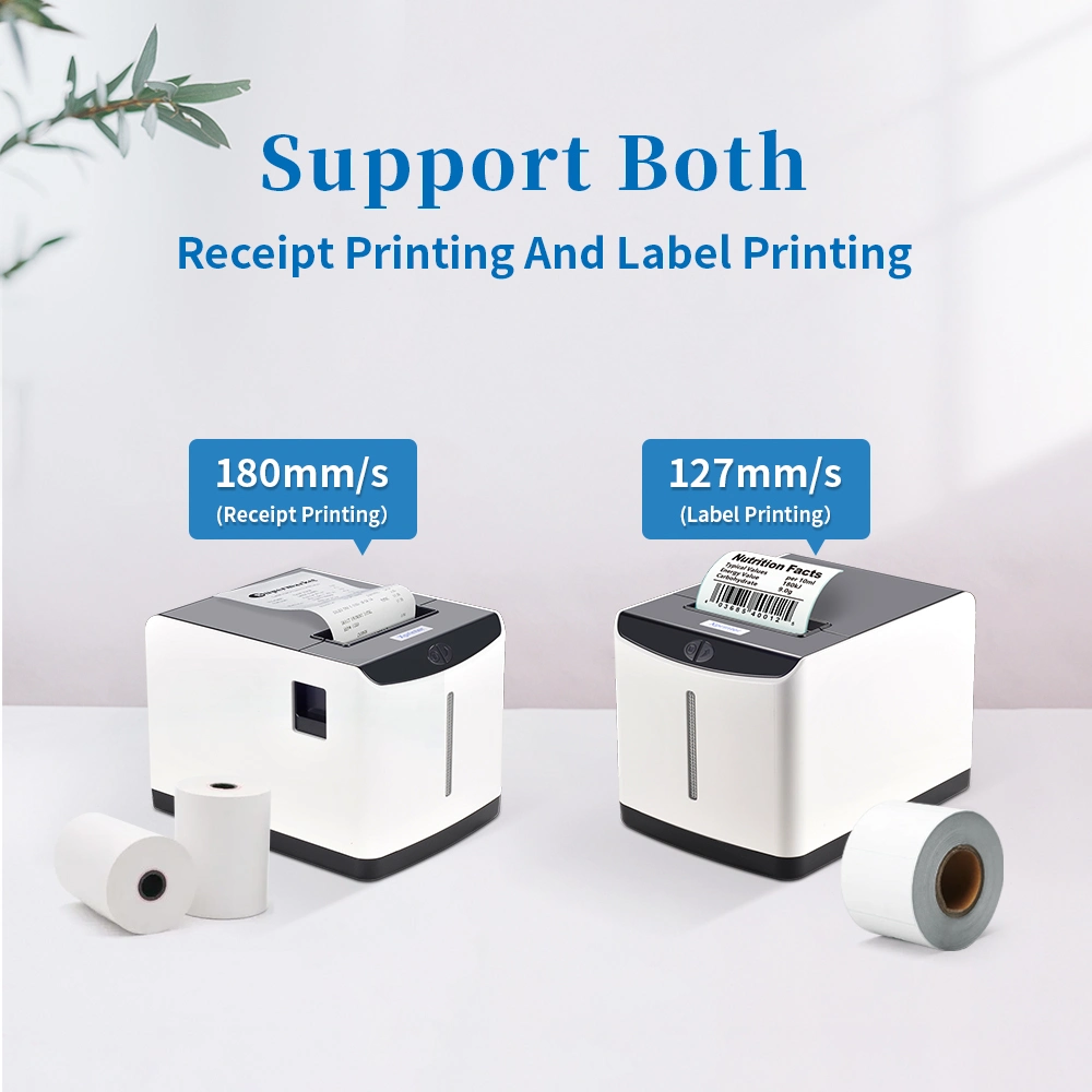 Xprinter XP-Q371U OEM 80mm POS Receipt Printer Bluetooth Shipping Label Printer