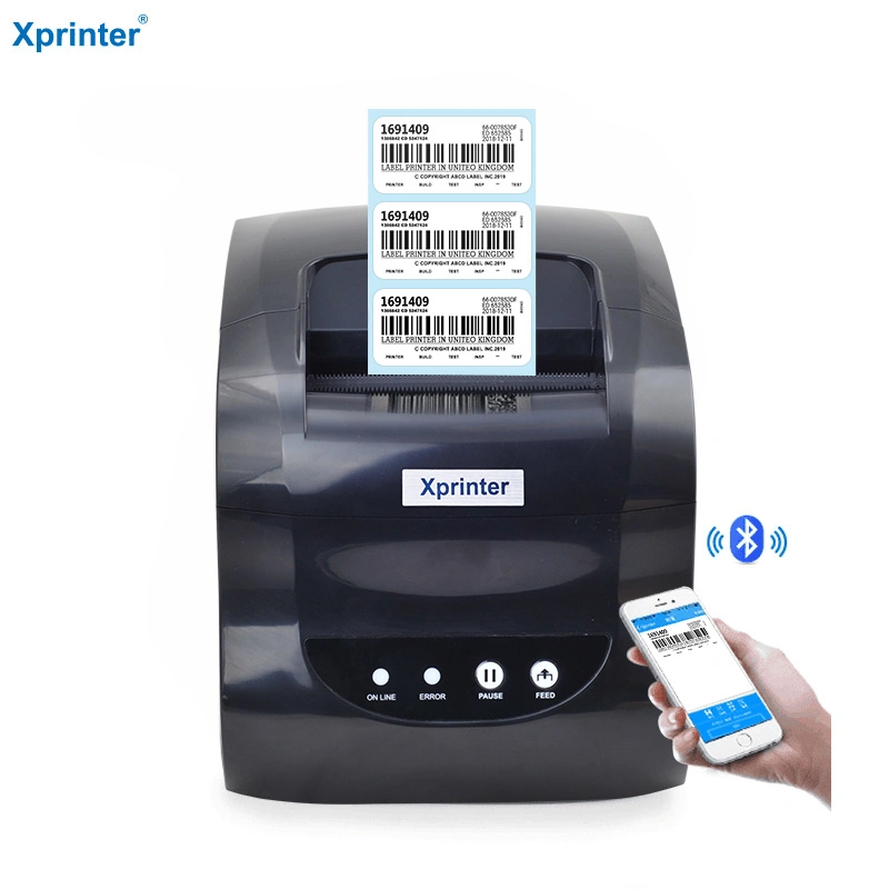 Xprinter Shipping Label Printer XP-420B Barcode 4X6 Sticker Thermal Printer With Bluetooth